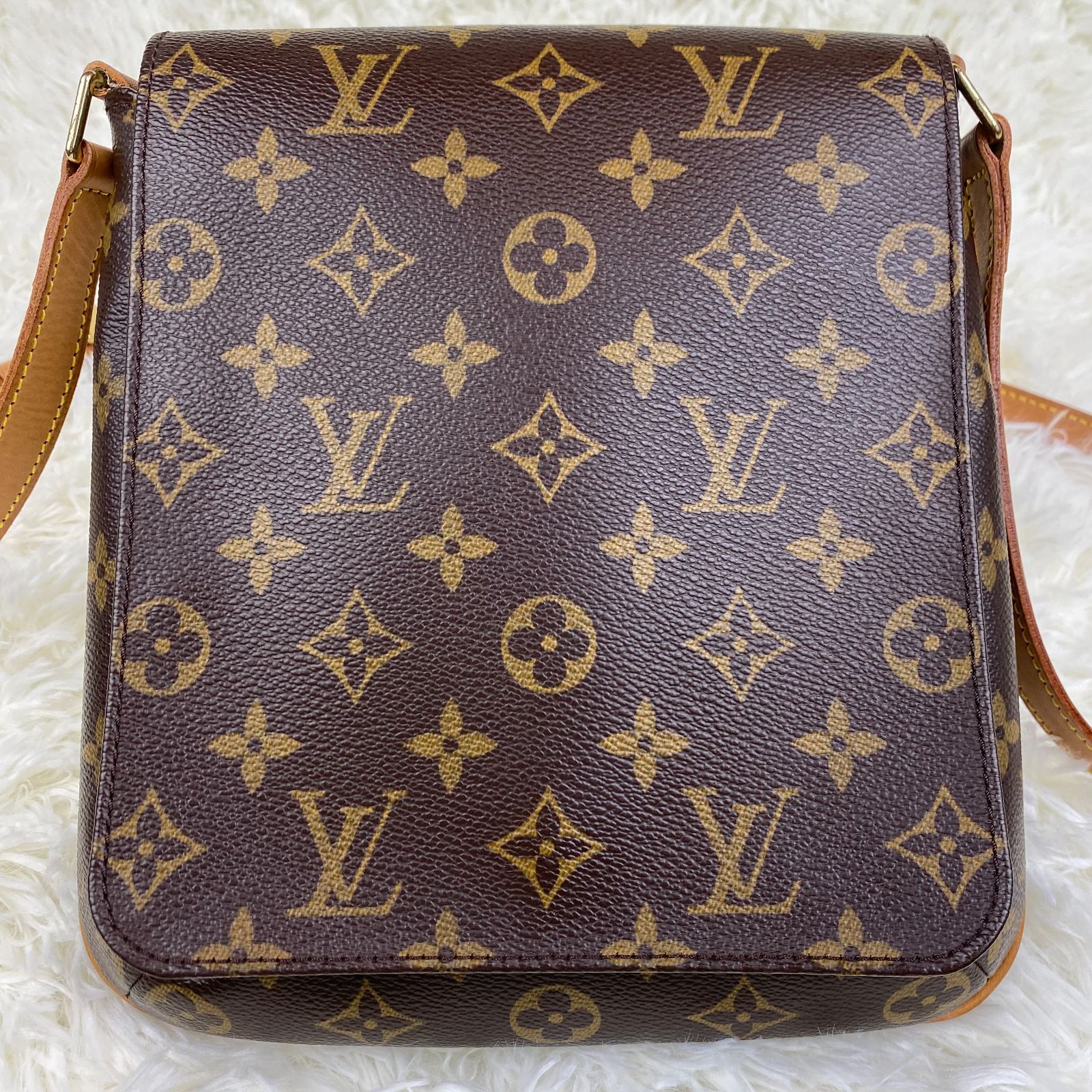 鑑定済】ルイヴィトン モノグラム ミュゼット サルサ ショルダーバッグ  
