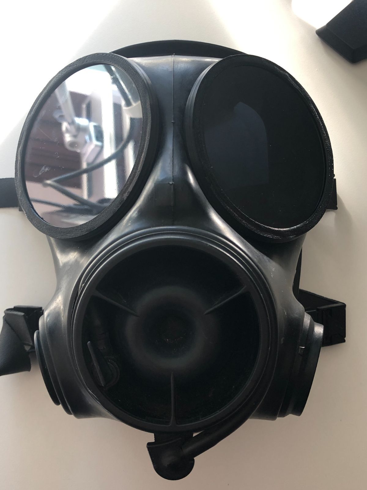 実物 イギリス S10 ガスマスク-