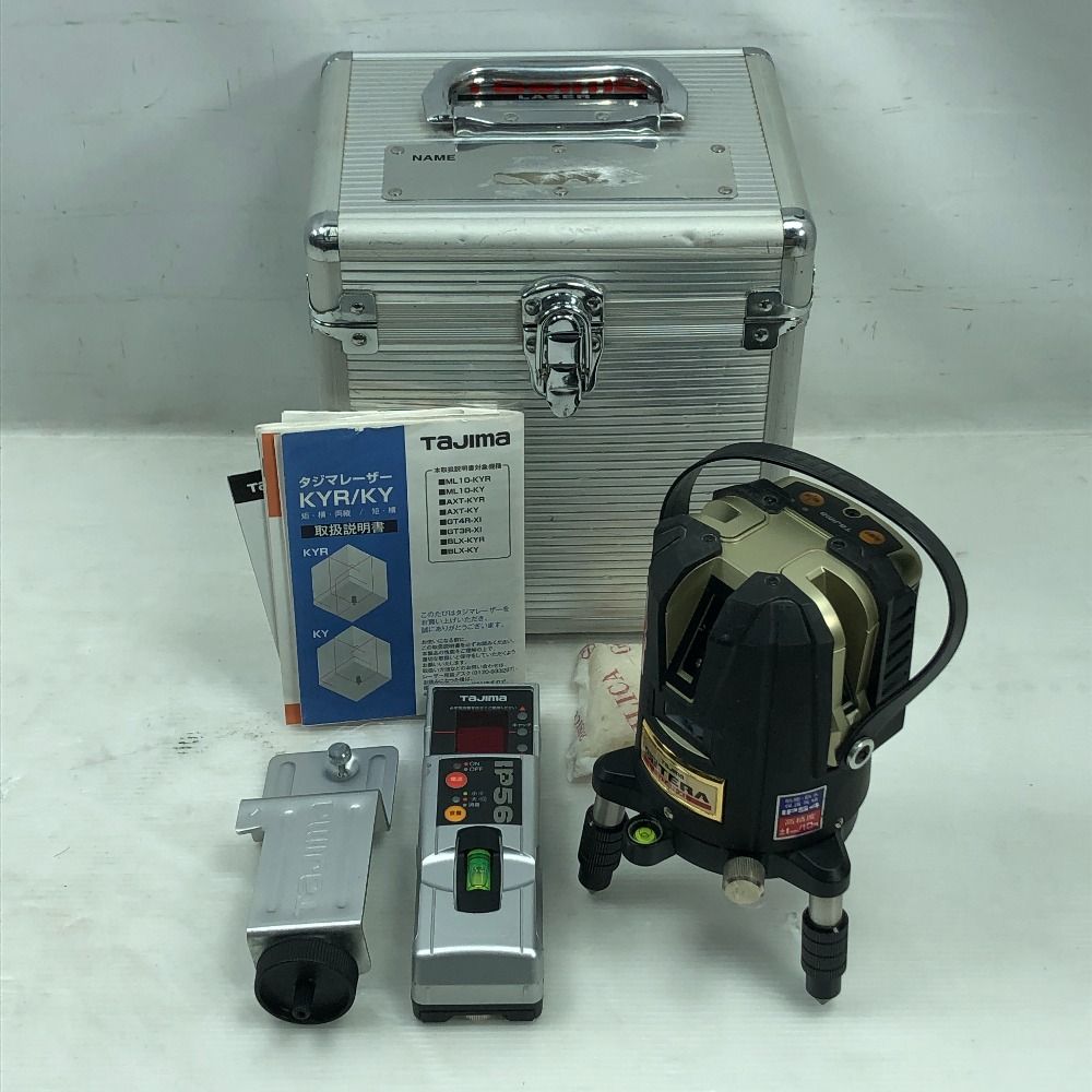 TAJIMA タジマ 工具 レーザー機器 レーザー墨出し器 ケース付 GT4R-Xi ゴールド