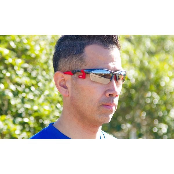 ノーズパッドレススポーツサングラス