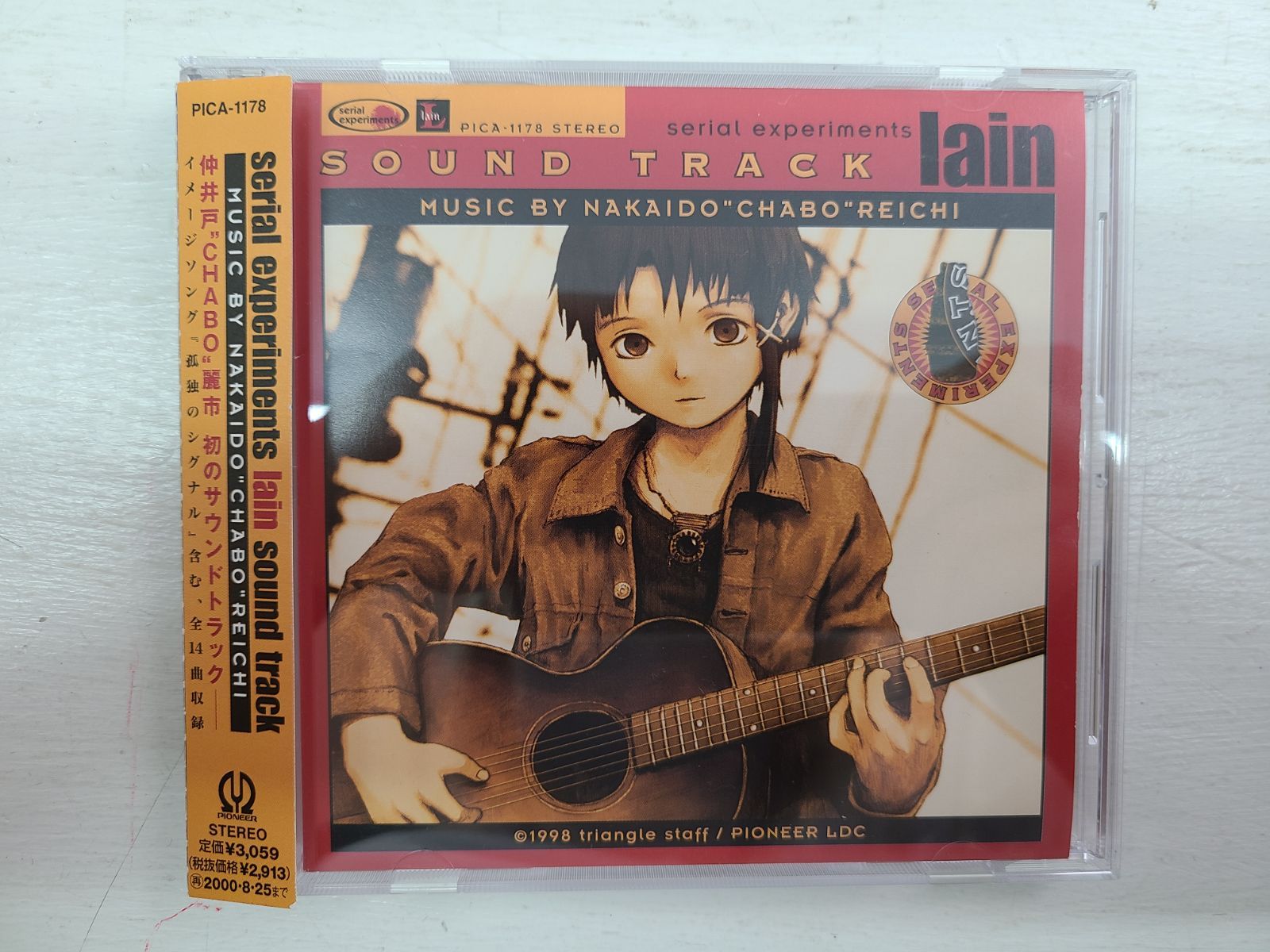 serial experiments lain sound track 仲井戸麗市 CD【E0668-001