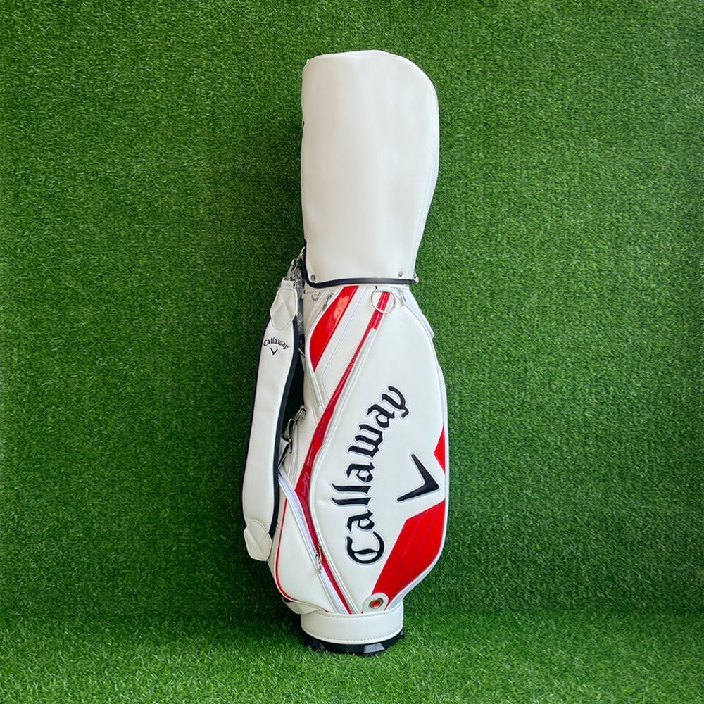 新品未使用 Callaway ゴルフクラブバッグ PUレザー ボールバッグ 新品未使用 Callaway ゴルフクラブバッグ PUレザー ボールバッグ