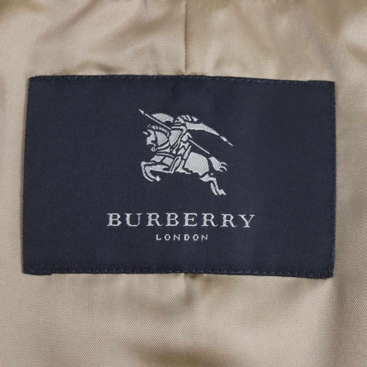 美品▽BURBERRY LONDON バーバリーロンドン 裏地ノバチェック柄