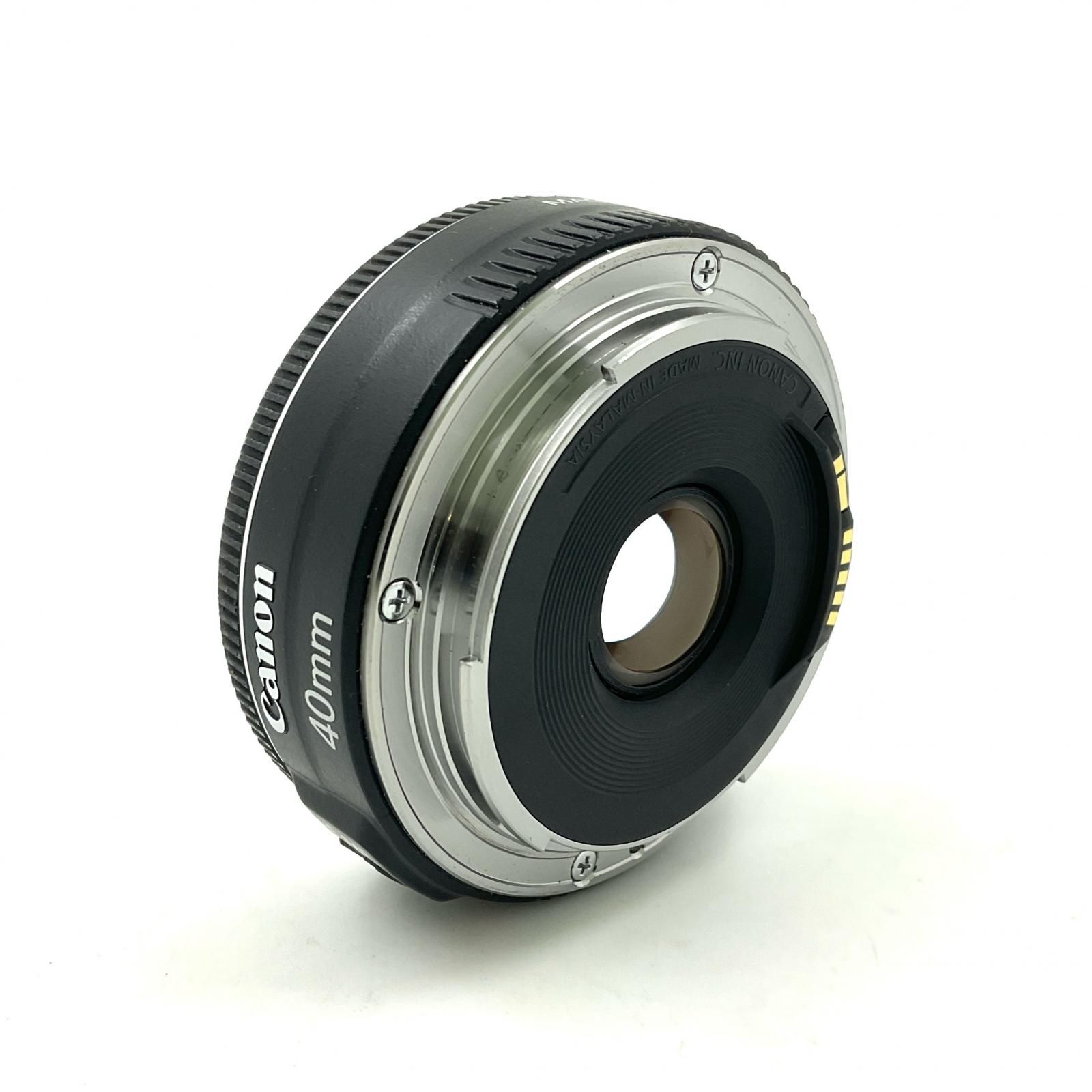 全額返金保証】【最速発送】Canon EF40mm F2.8 STM 動作確認済 【公式