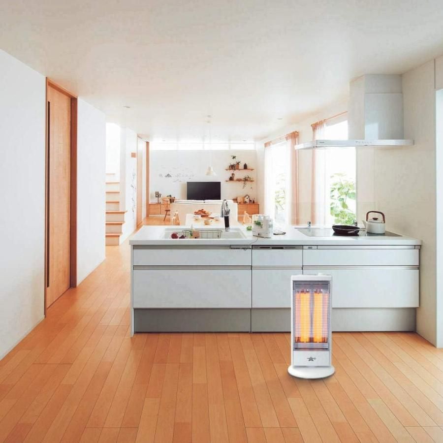 アラジン Aladdin 電気ストーブ 遠赤グラファイト ヒーター ホワイト AEH-G100A-W