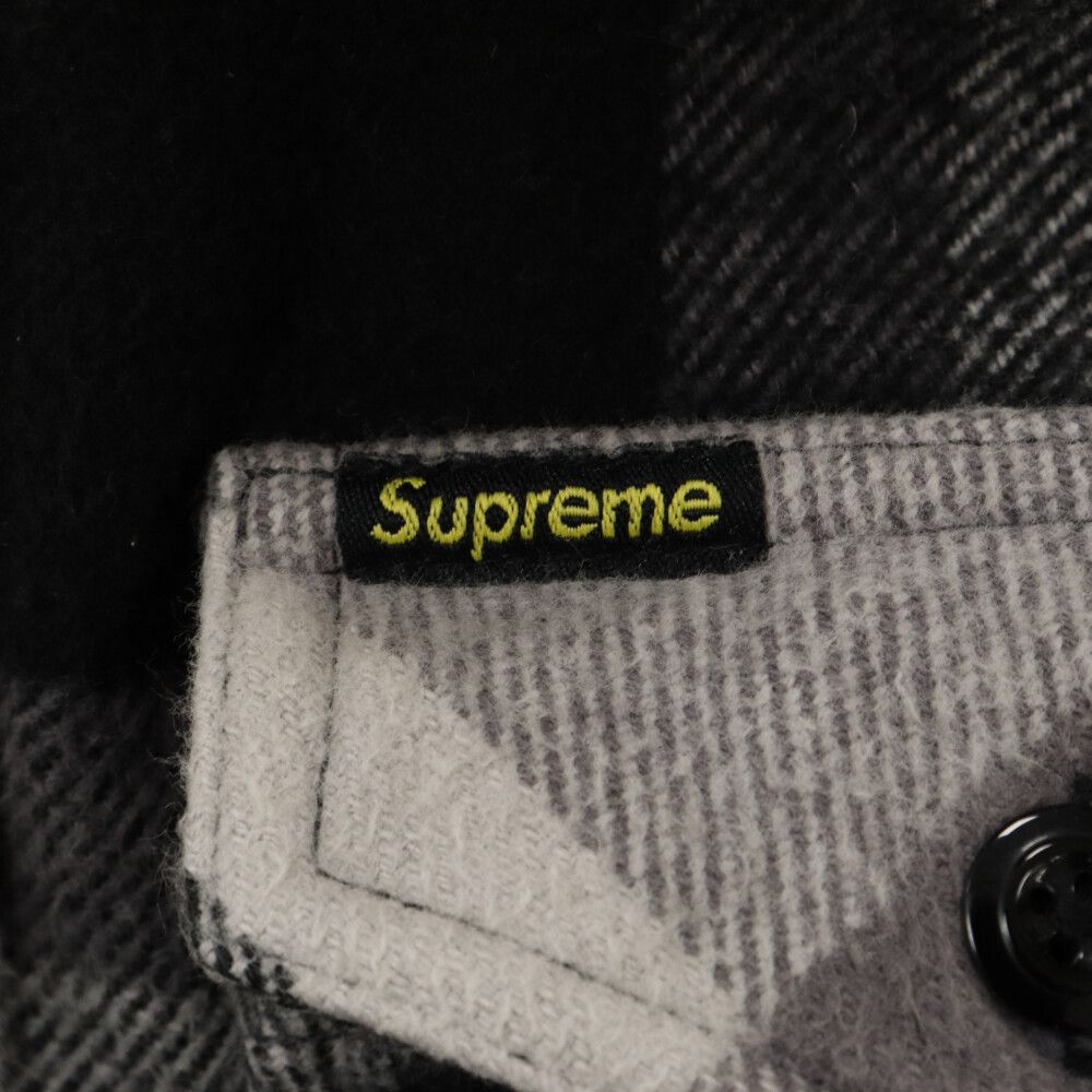 10AW シュプリーム ヘビーウェイト ウエスタン フランネル長袖シャツ SUPREME (シュプリーム) 10AW Heavyweight Plaid Flannel Shirt