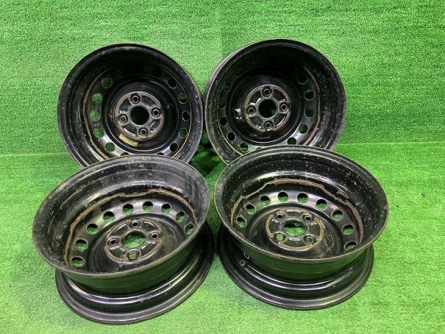 トヨタ TOYOTA 純正 シエンタ NCP85G ホイール スチール クロ 14インチ 5.5J 4穴 4本 100