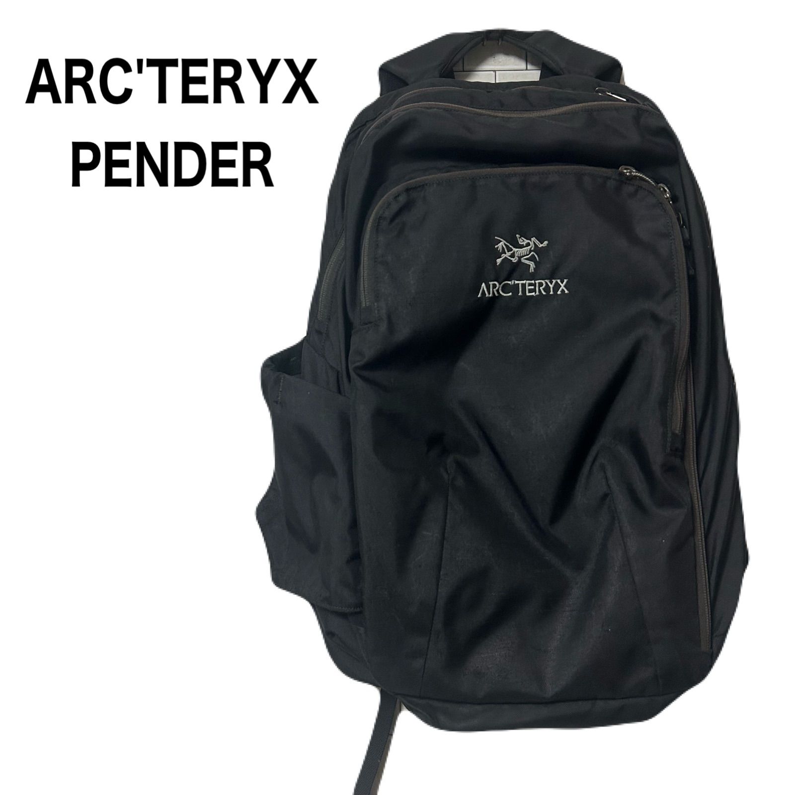 ARC'TERYX PENDER 20Ｌ　バックパック　ブラック美品　最終値下げ ARC'TERYX アークテリクス PENDER 20L リュック バックパック