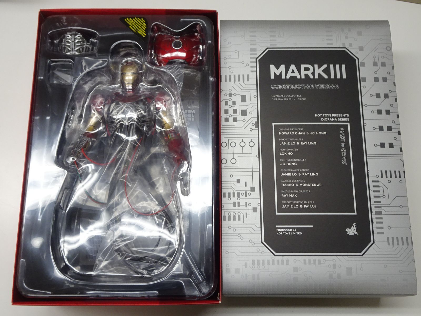 アイアンマン（チューンアップ版）　マーク3 コンストラクションバージョン アイアンマン（チューンアップ版） マーク3 コンストラクション