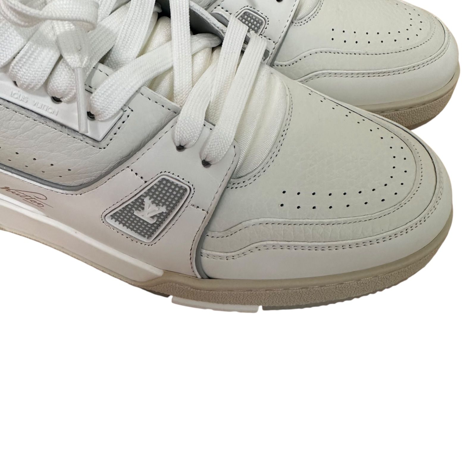 LOUIS VUITTON トレーナーラインホワイトスニーカー10