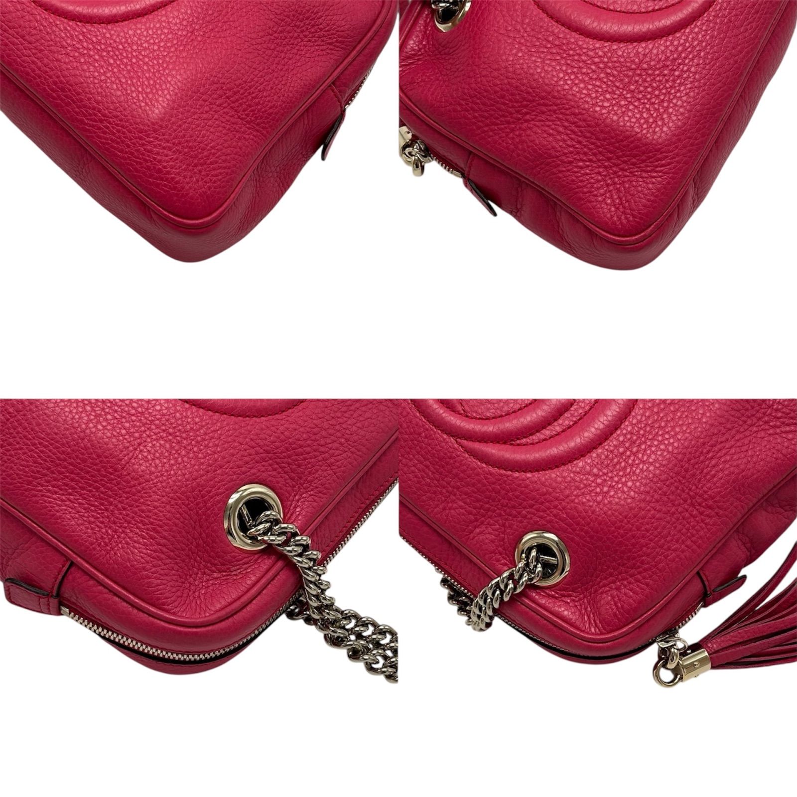 ◎ 極美品 GUCCI グッチ ソーホー チェーン ショルダーバッグ ワン 