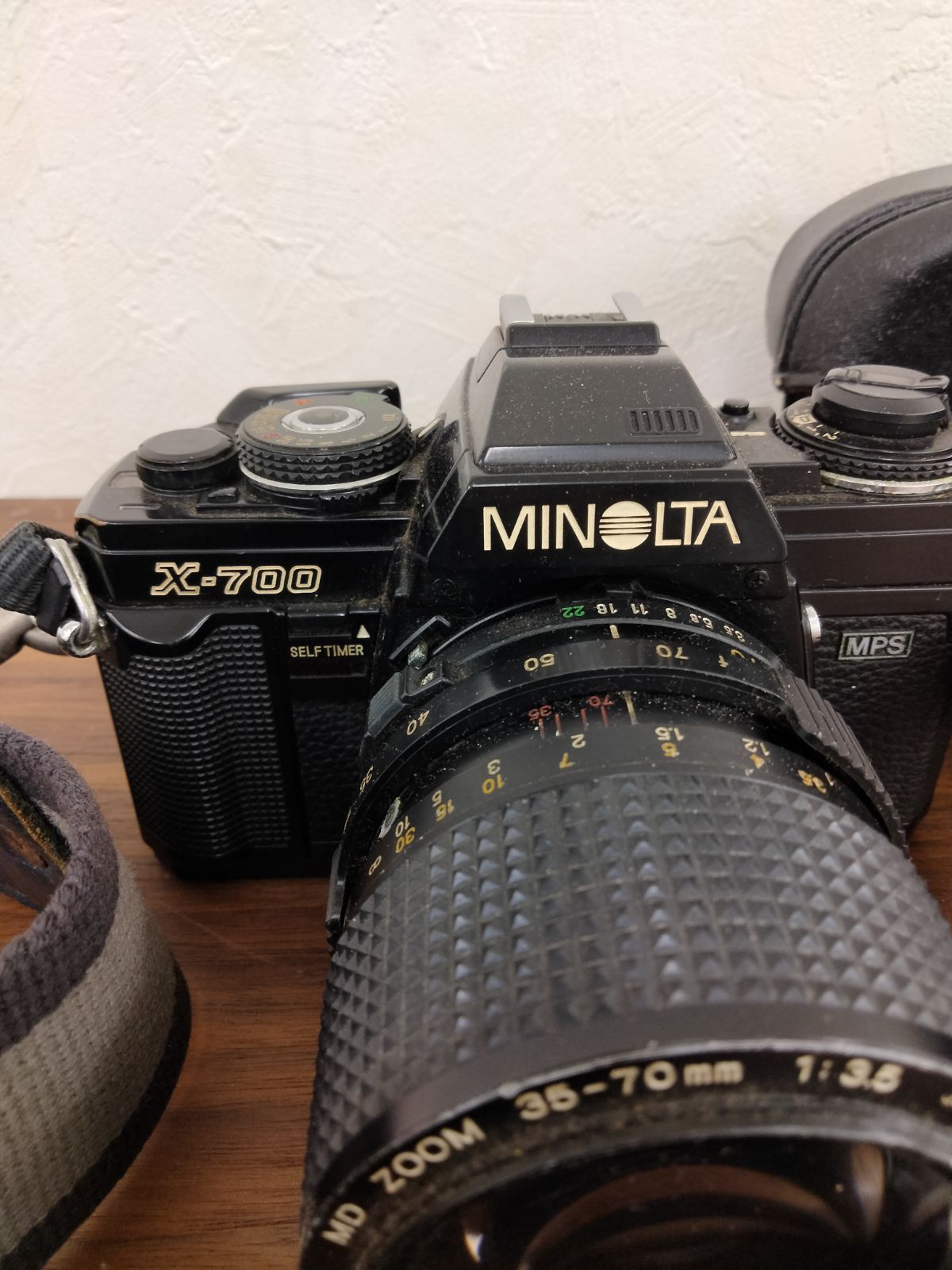 ジャンク】 MINOLTA X-700 一眼レフ フィルムカメラ フルセット