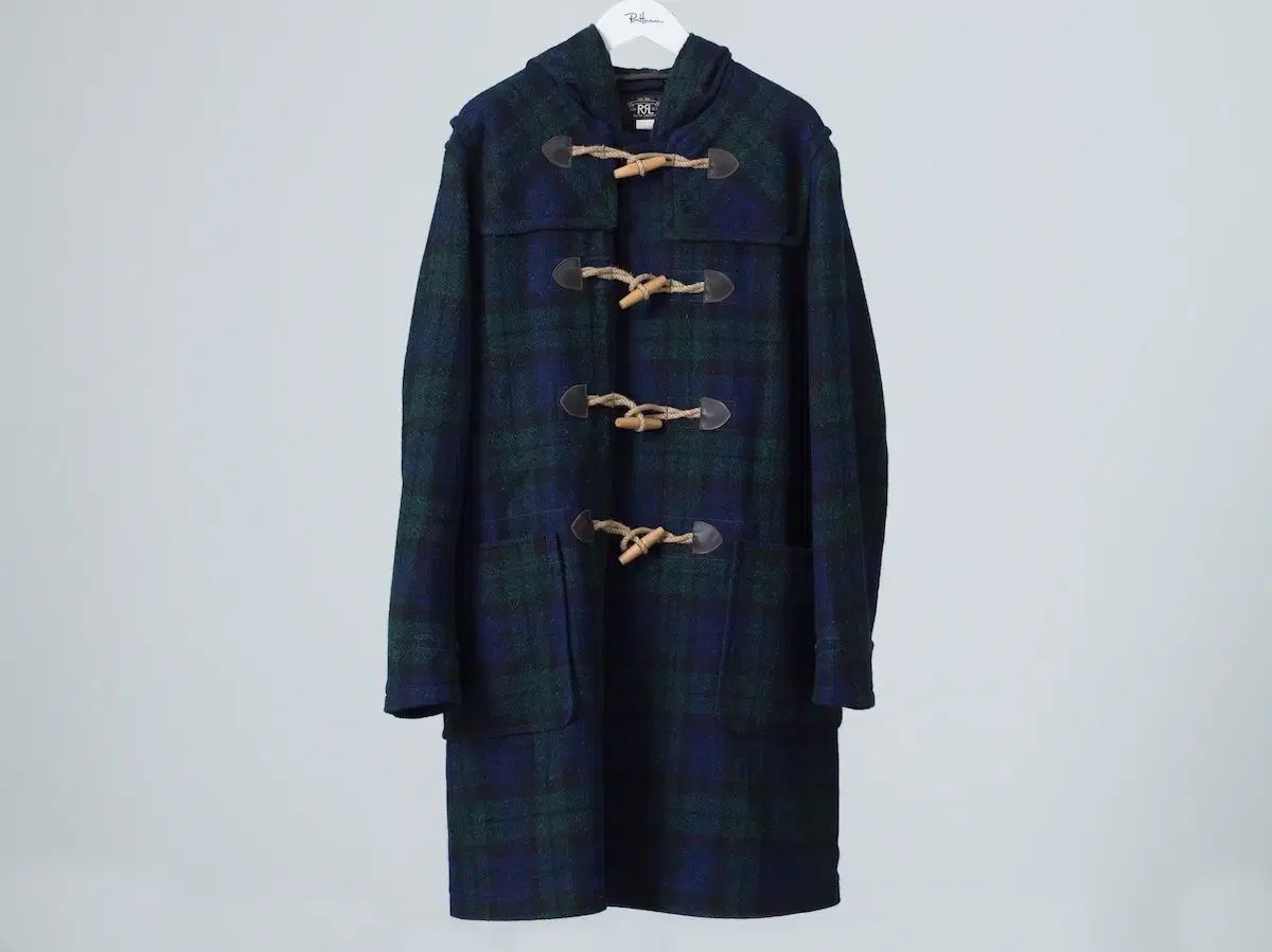 RRL ダブルアールエル Ron Herman ダッフルコート ブラックウォッチ