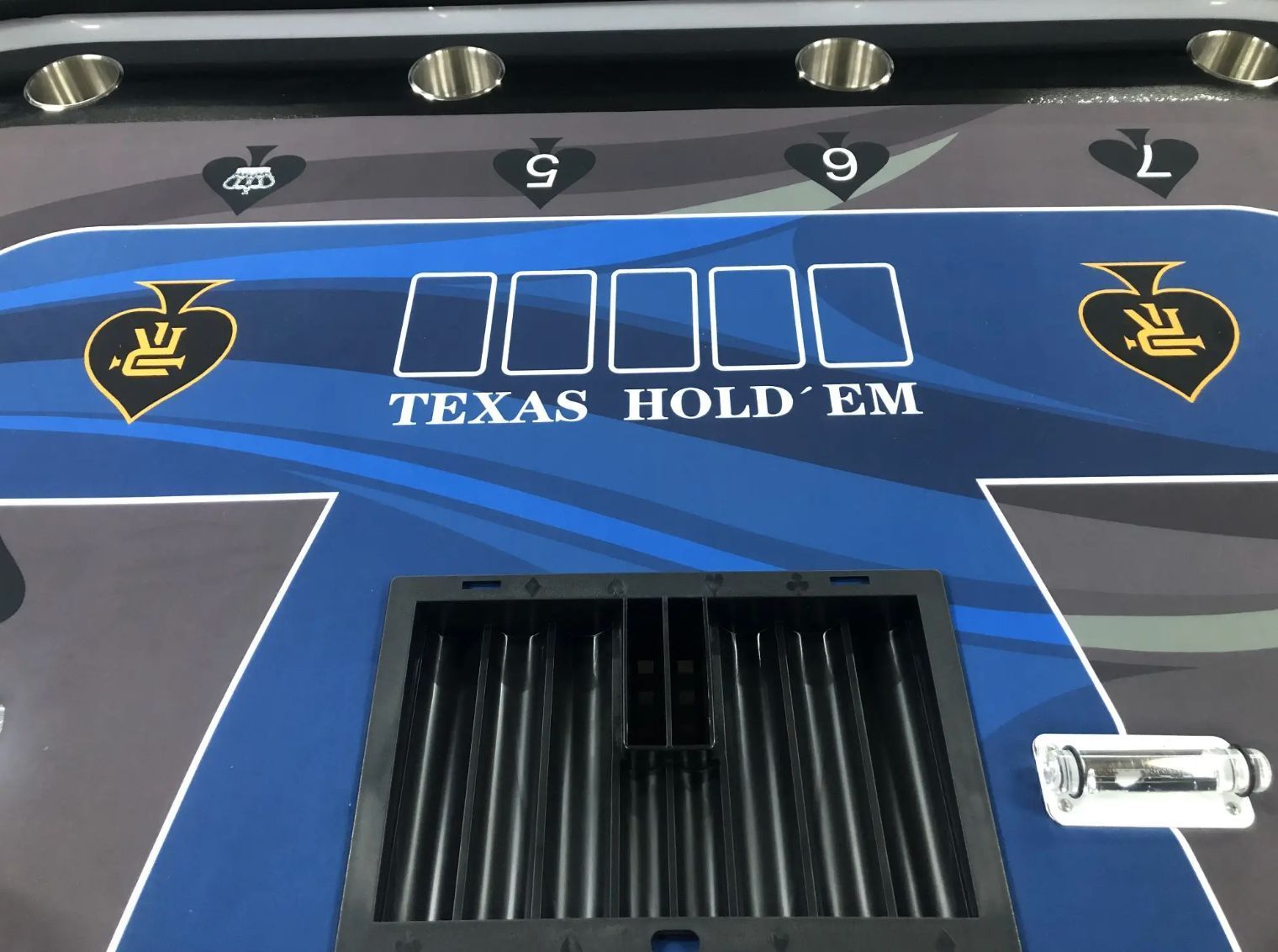 ポーカーテーブル チップ 競技用テーブル LEDライト 高級 ポーカー