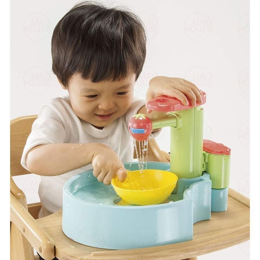 お水の知育 子供おもちゃ 水遊び 鳥浴び 水浴び エンドレス循環式 知育玩具 砂浴び用品 暑さ対策