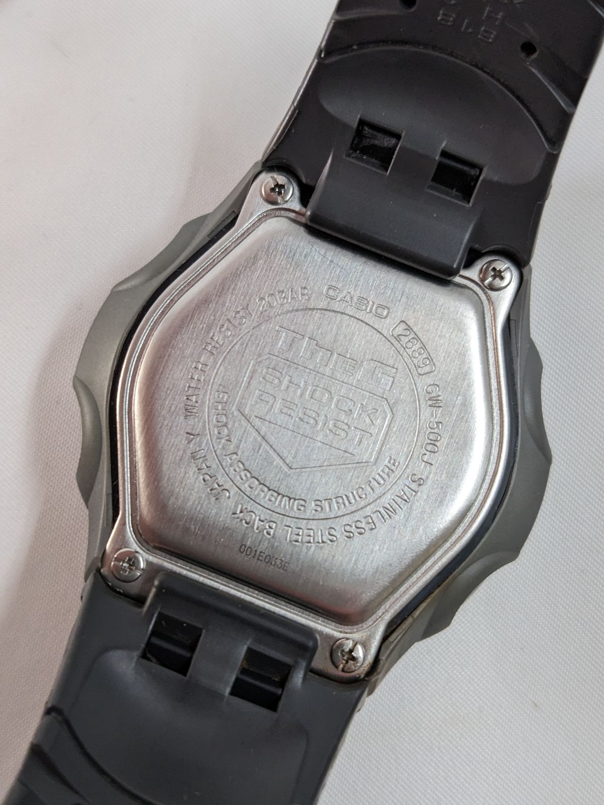 美品　CASIO カシオ G-SHOCK Gショック　GW-500J-1BJF GW-500J-1BJFサポートページ | CASIO