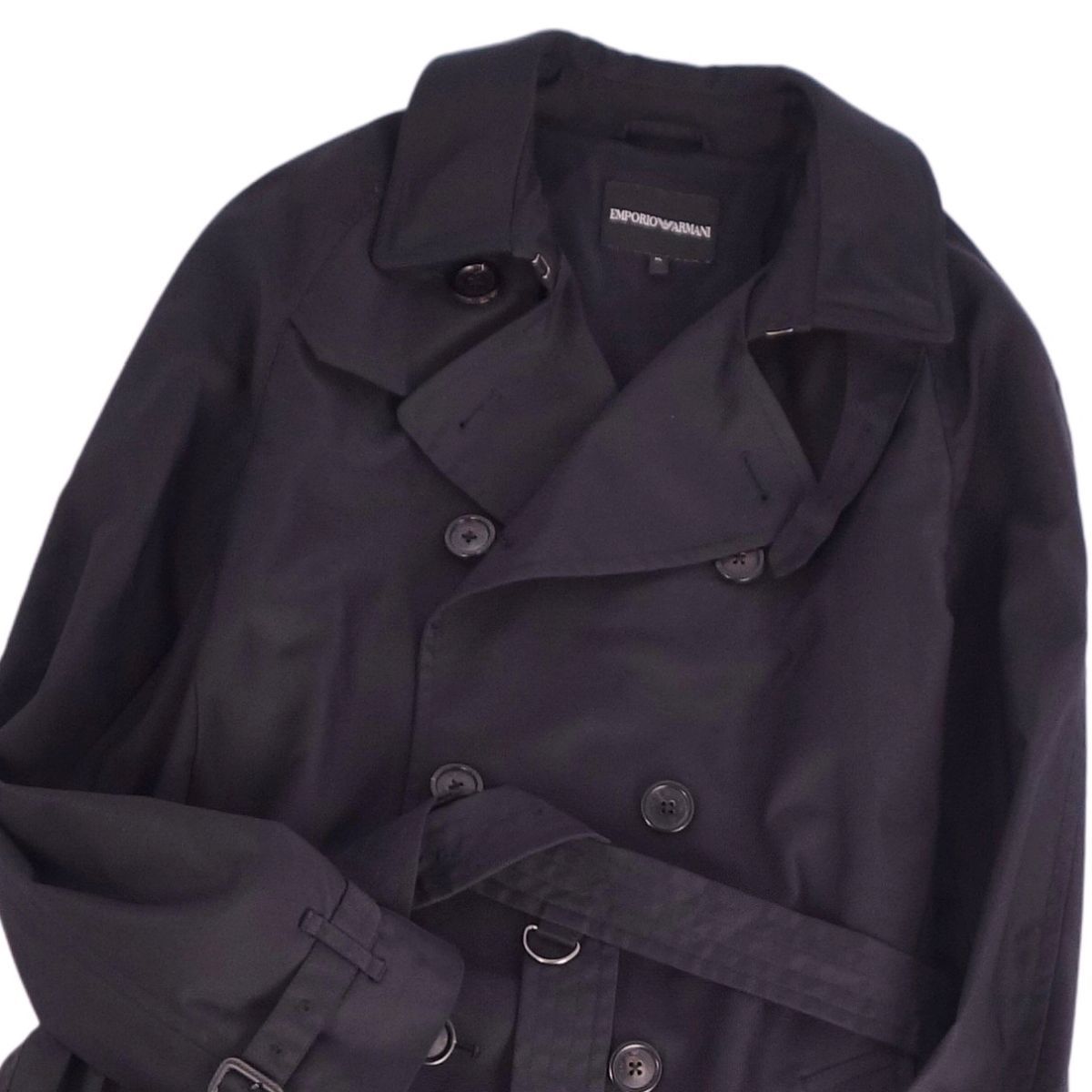 美品 エンポリオアルマーニ EMPORIO ARMANI コート トレンチ
