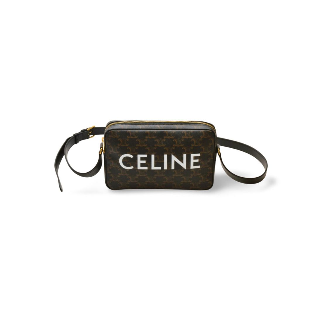 セリーヌ Celine ショルダーバッグ トリオンフ TRIOMPHEメッセンジャーバッグ 194502 レディース F-YA1043