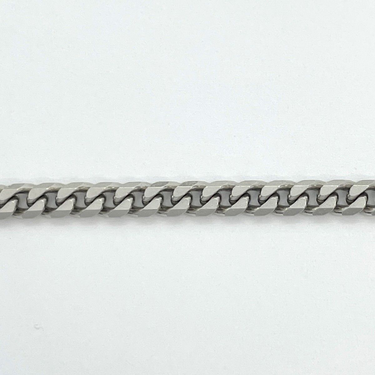 5khe017】喜平 ネックレス Pt850 プラチナ 8面 シングル 41.8cm 30.3g  