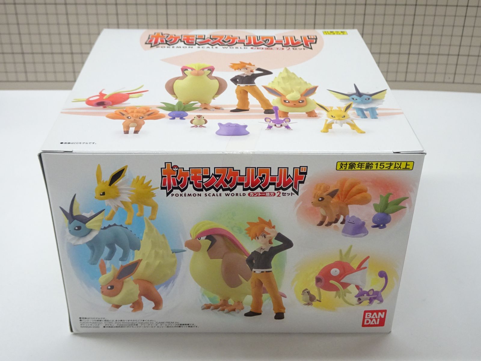 激安！特価品 バンダイ ポケモンスケールワールド カントー地方2 セット BOX ゲームキャラクター