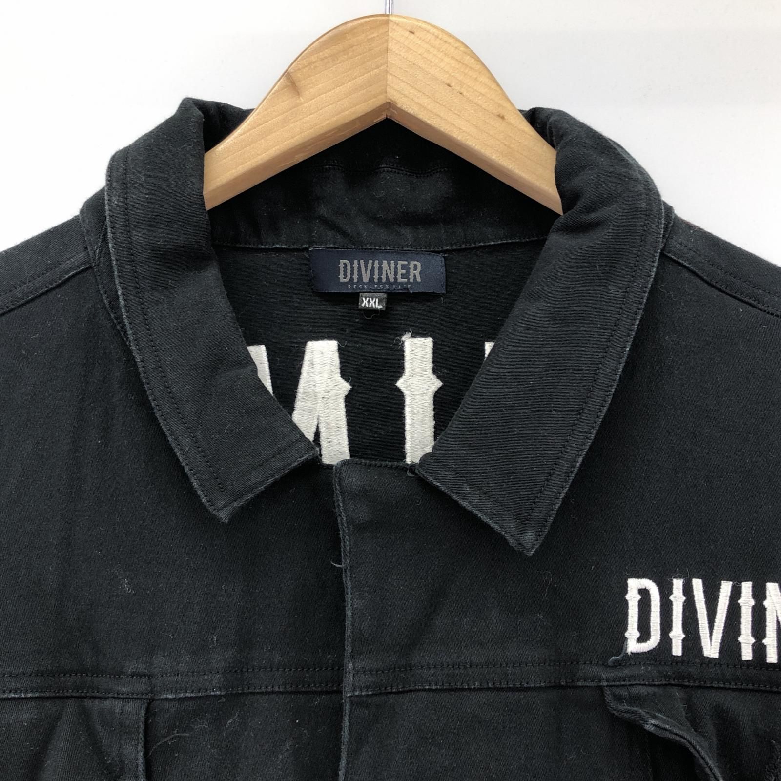 DIVINER ディバイナー オールインワンツナギ sizeXXL/ブラック DIVINER ディバイナー オールインワンツナギ sizeXXL/ブラック