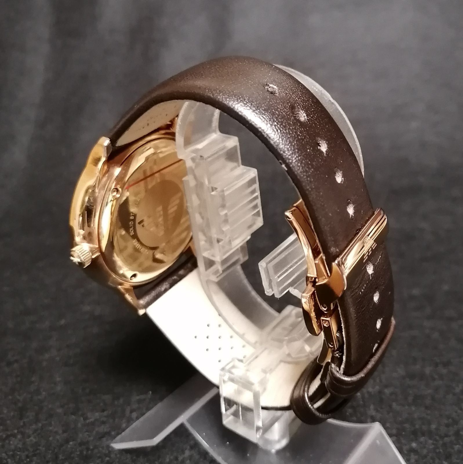 エンポリオアルマーニ☆AR♢新品♥稼働良好♪メンズ腕時計  