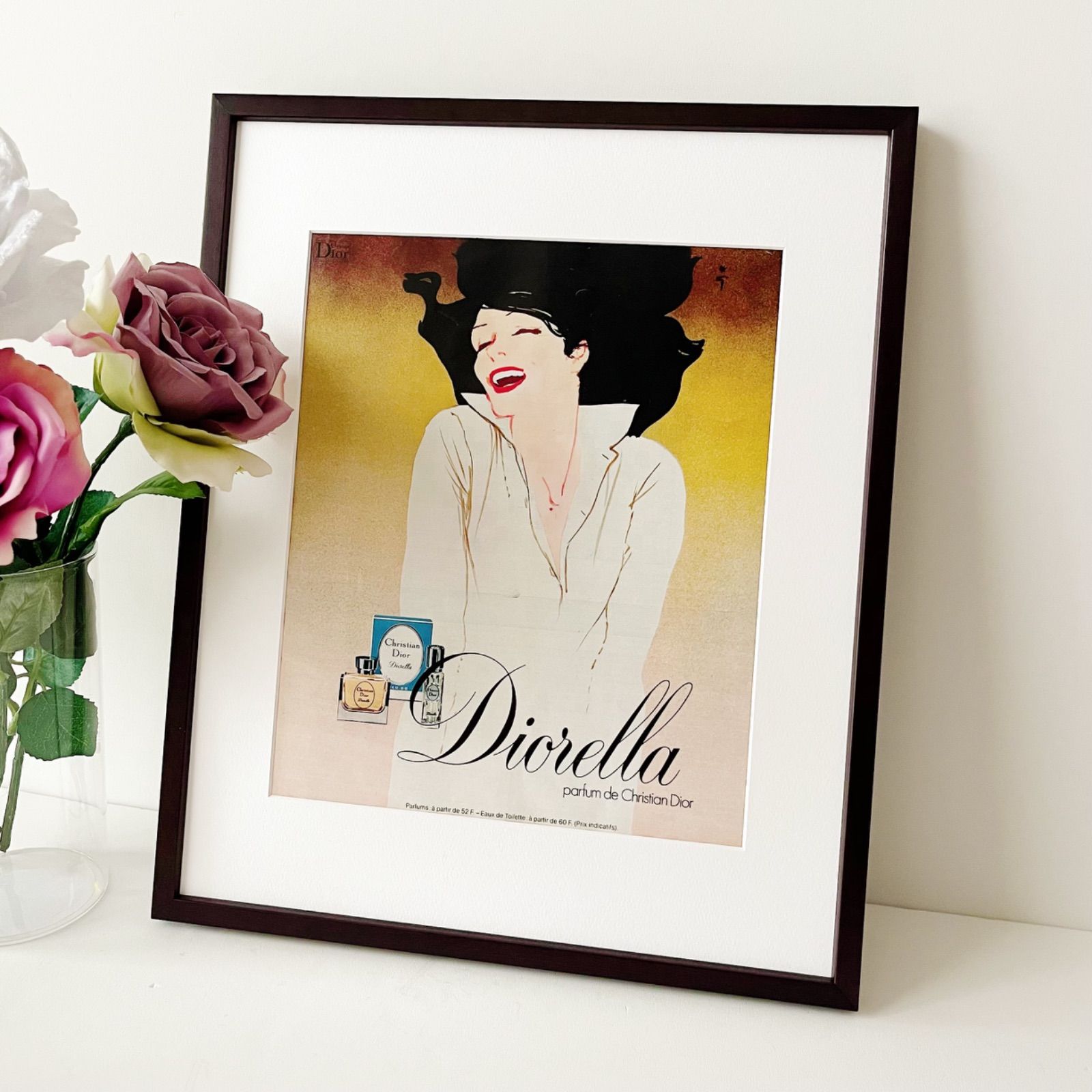 1975 広告＞Christian Dior Rene Gruau ルネ グリュオ