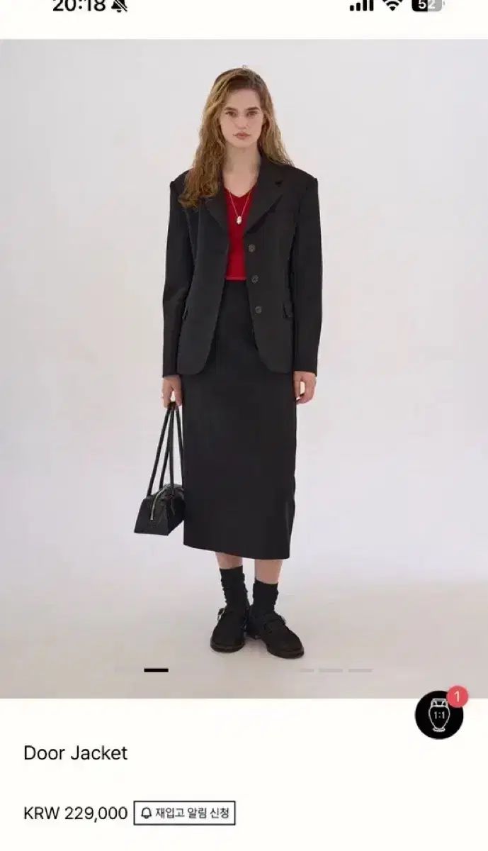 modestmood ドア セットアップ ジャケット スカート 1サイズ