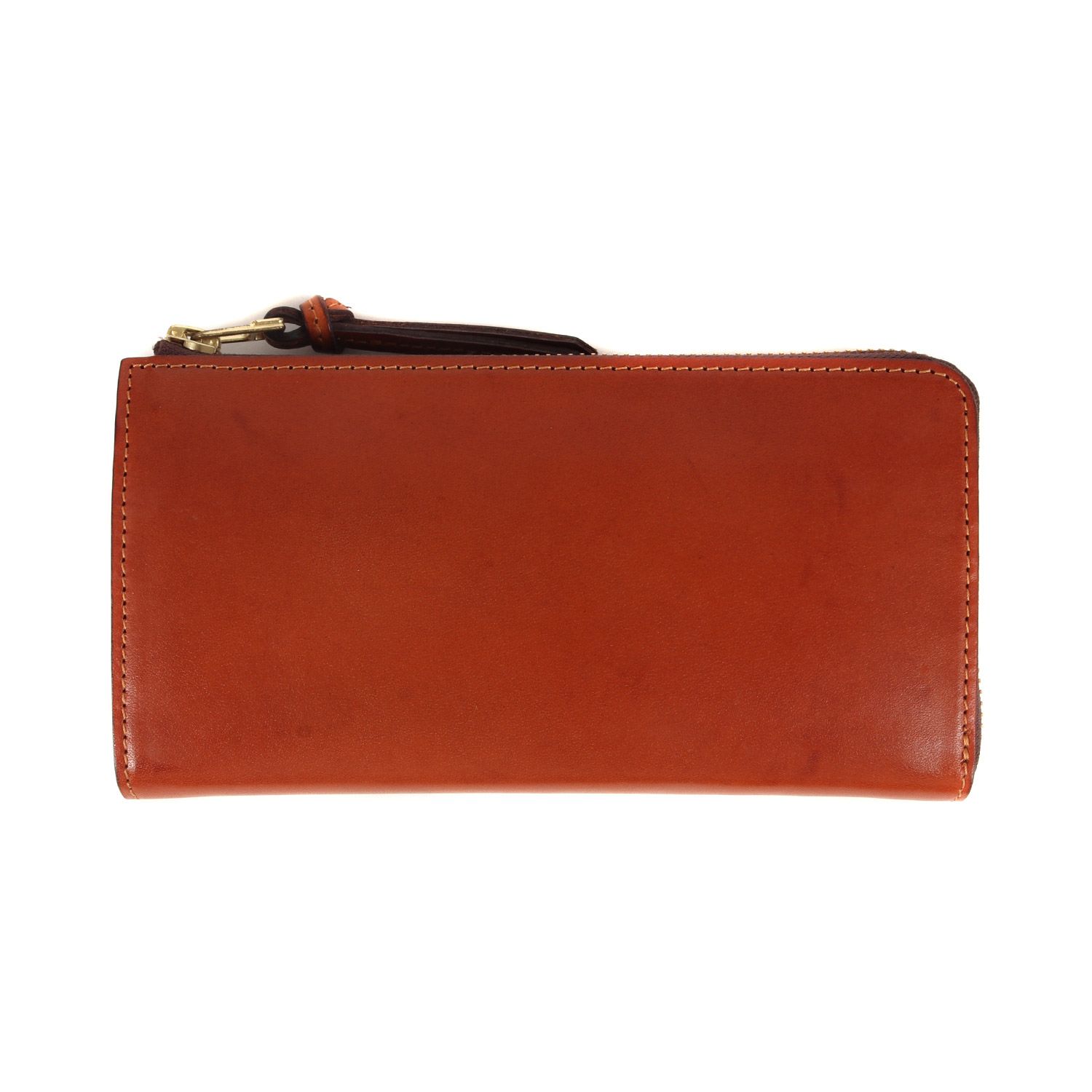 オイルレザー フラップロングウォレット レッド 長財布 財布 （OUTLET  