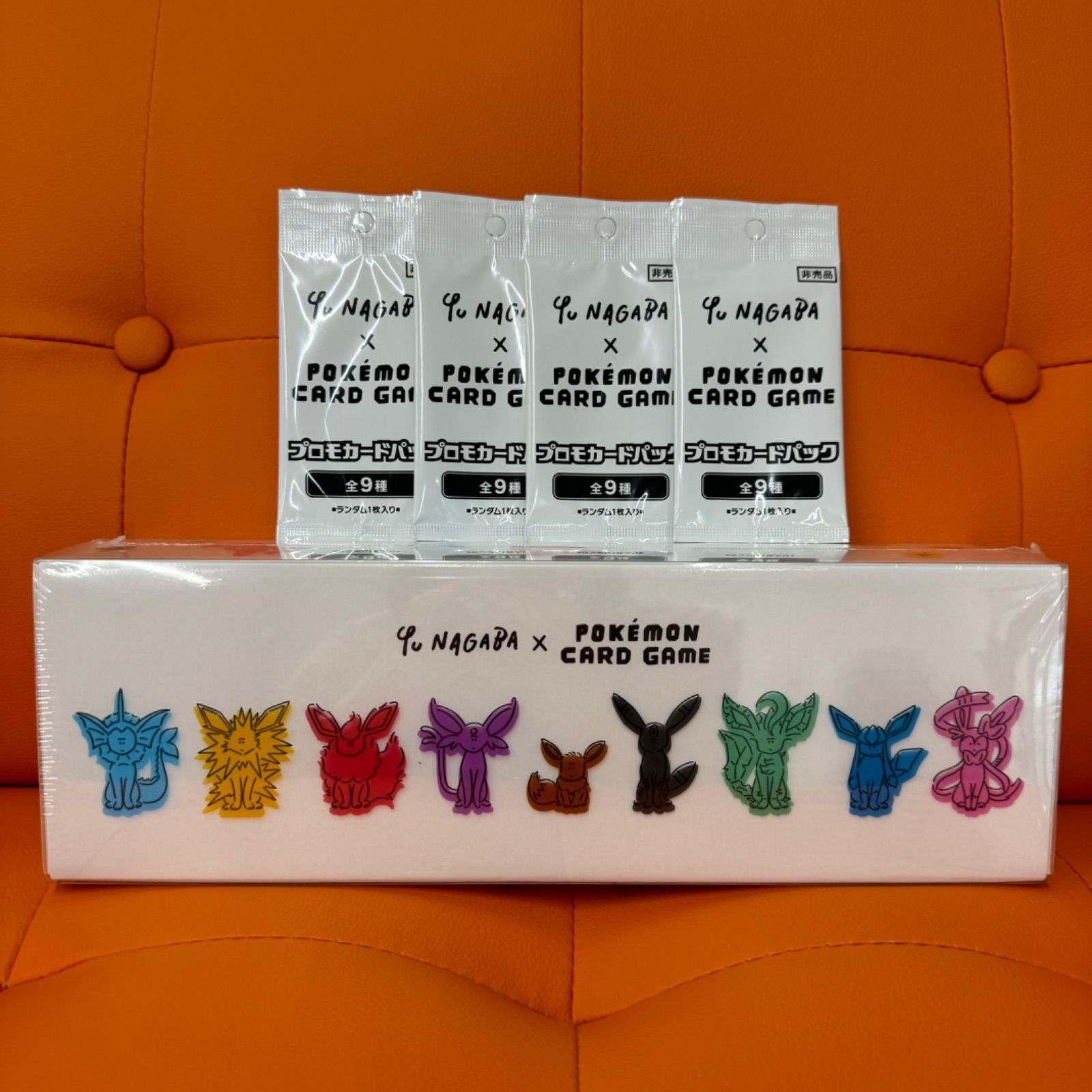 Yu Nagaba × ポケモンカードゲーム BOX+プロモカード4枚