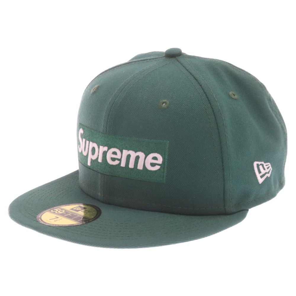 SUPREME (シュプリーム) 22AW ×New Era Money Box Logo ニューエラ マネー ボックスロゴ ベースボールキャップ グリーン