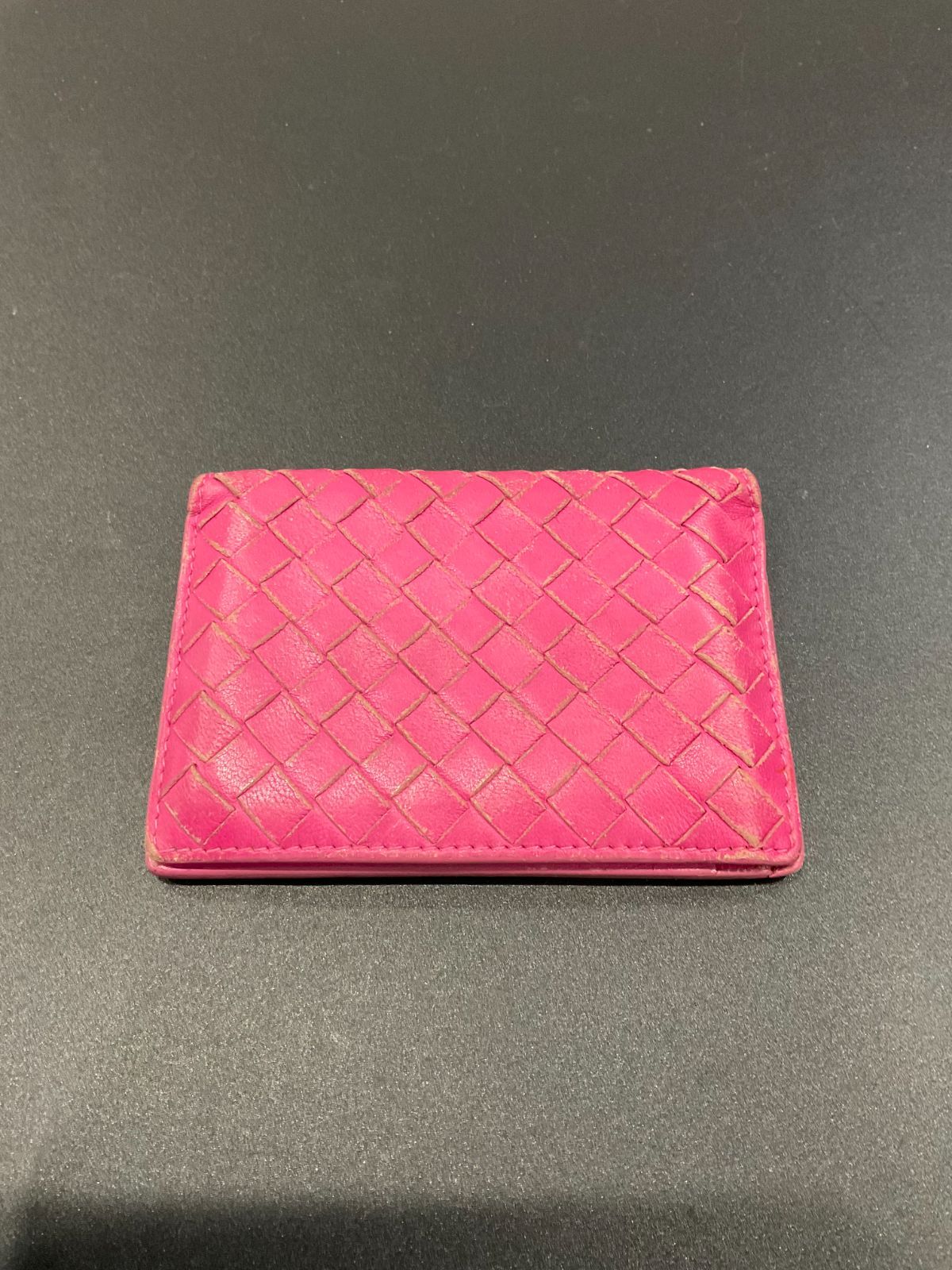 美品 ボッテガヴェネタ BOTTEGA VENETA カードケース 名刺入れ ボッテガヴェネタ BOTTEGA VENETA カードケース 名刺入れ イントレ