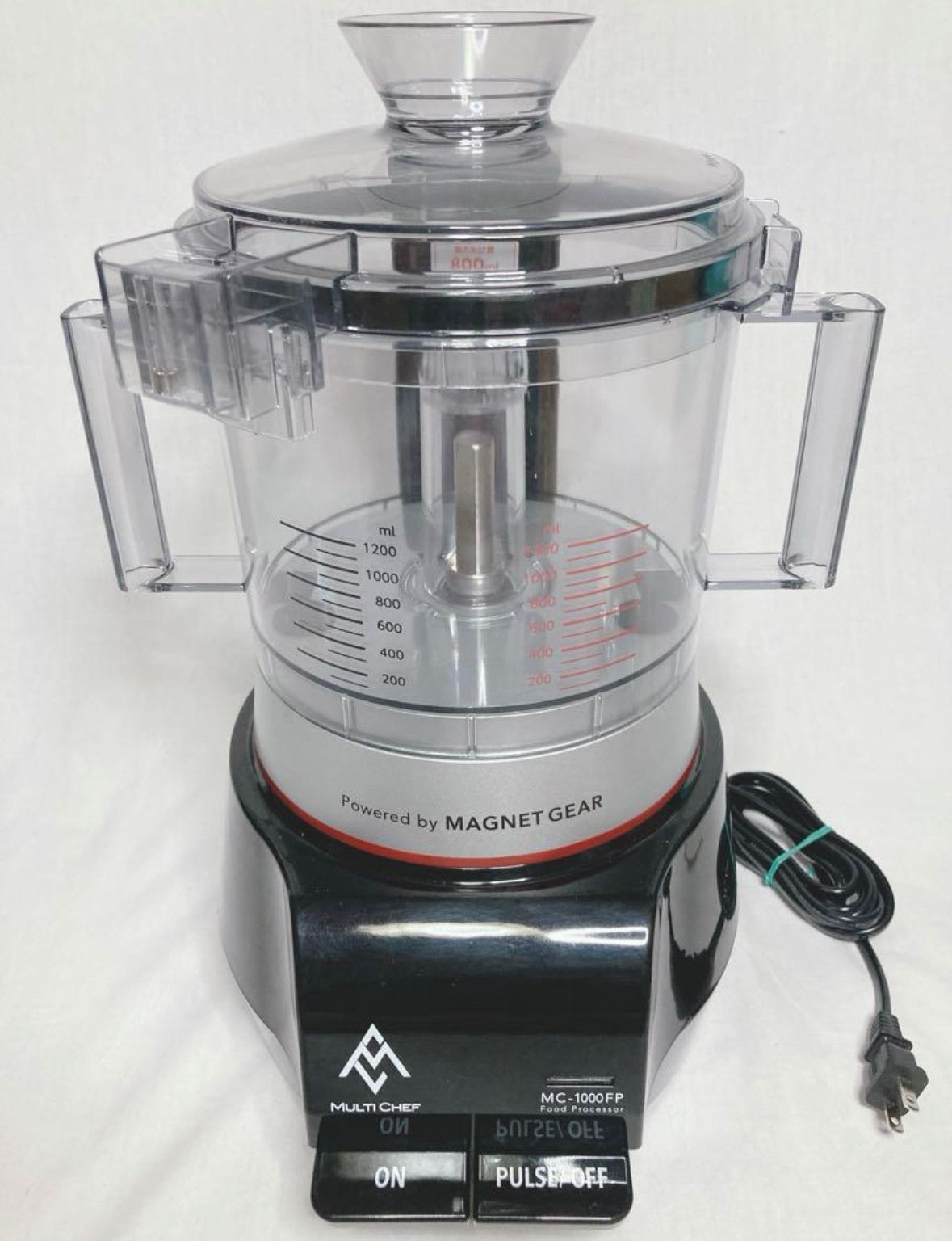 【未使用に近い】【極美品】MC-1000FPM フードプロセッサー 未使用に近い】【極美品】MC-1000FPM フードプロセッサー - メルカリ