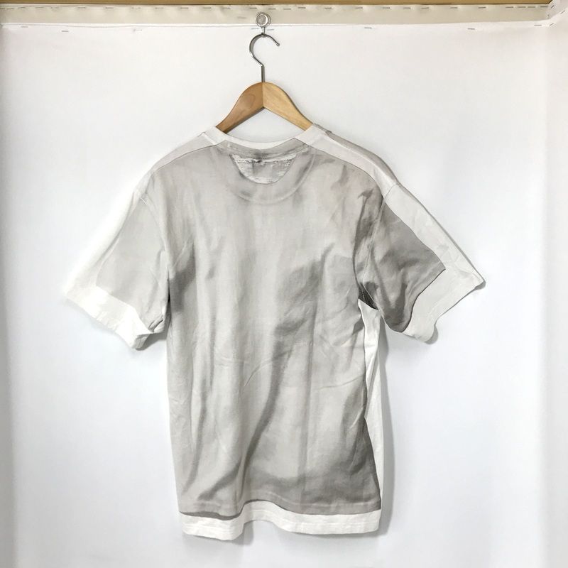 Maison Margiela 半袖シャツ ホワイト Maison MargielaTシャツ半袖ホワイトロゴ刺繍コットン