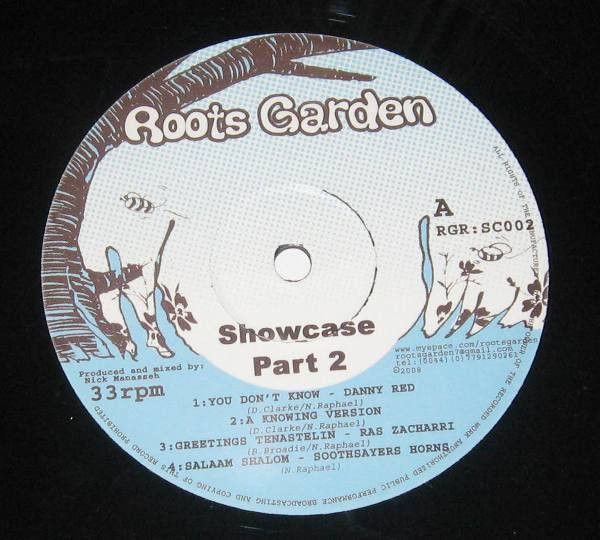 英12” Various Showcase Part 2 RGRSC002 Roots Garden /00250 Roots Garden records — 12