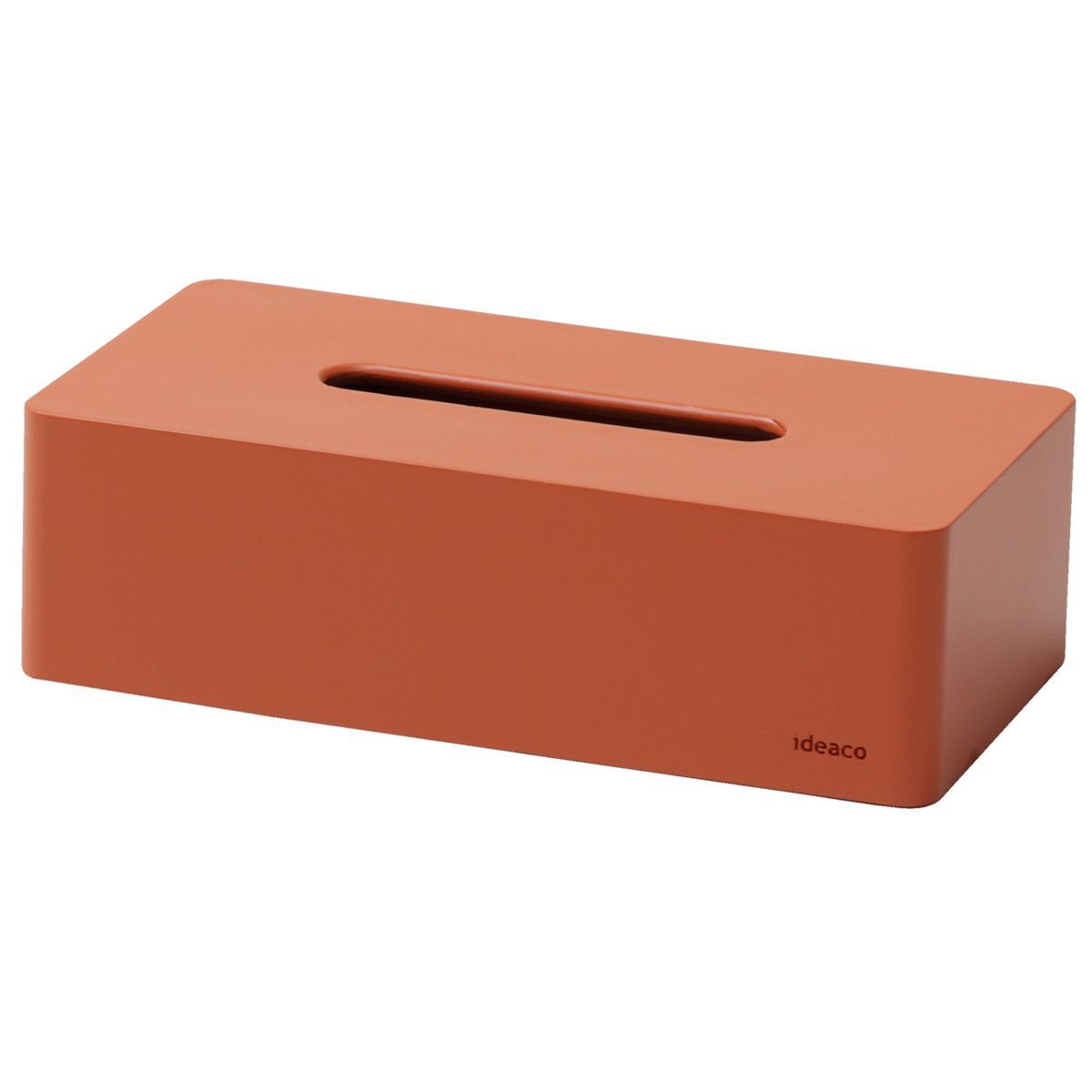 新品 ティッシュケース イデアコ 箱ティッシュ専用 ボックスグランデ ideaco Tissue Case box grande テラコッタ【SPORTUS】※北海道・沖縄発送不可