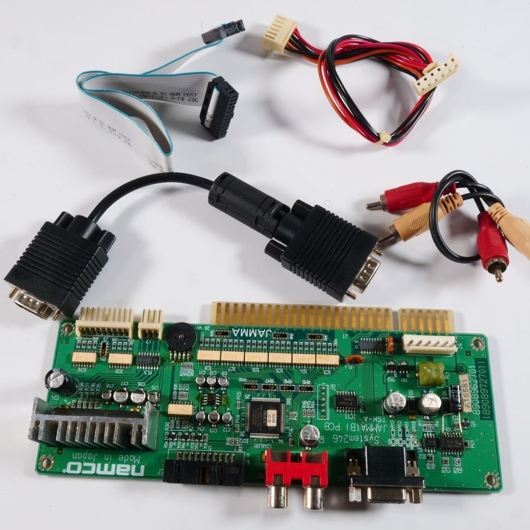 SYSTEM246 I/Oボード ケーブル付属 NAMCO システム246・256専用 I/Oボード 全ケーブル付属（A15581