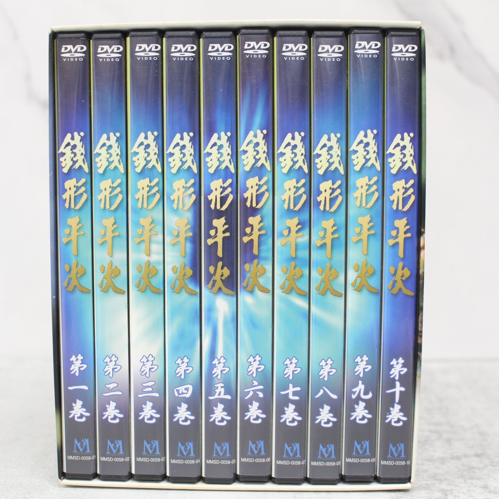 S079)銭形平次 DVD-BOX 10枚組 風間杜夫 時代劇 - メルカリ