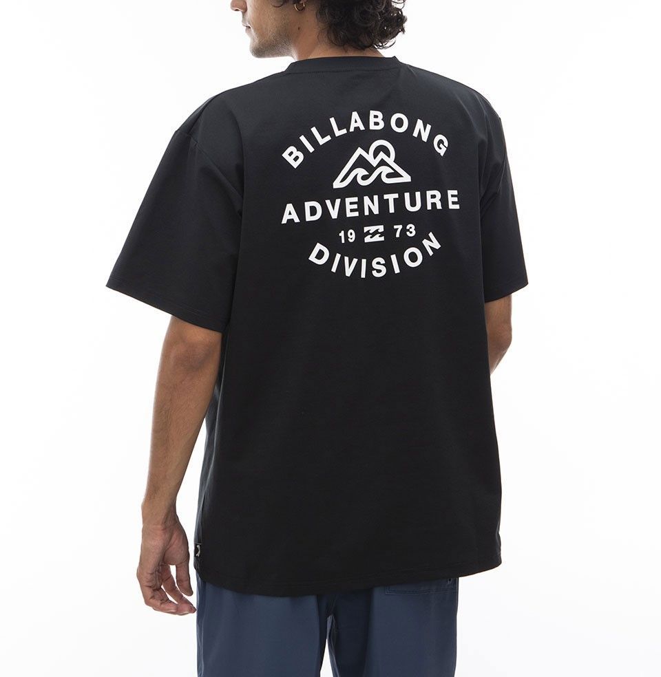 2024春夏 新品【BILLABONG/ビラボン】 FIRMA STRETCH TEE 水陸両用ラッシュＴシャツ BLK メンズ BE01A-862