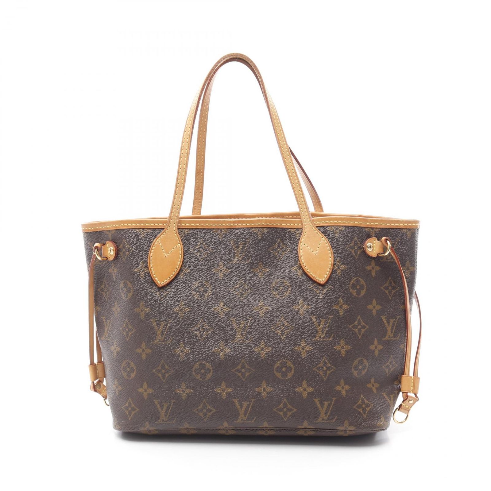ルイ ヴィトン LOUIS VUITTON トートバッグ ネヴァーフルPM モノグラム M40155 PVCコーティングキャンバス レザー ネヴァーフルPM レディース Used B