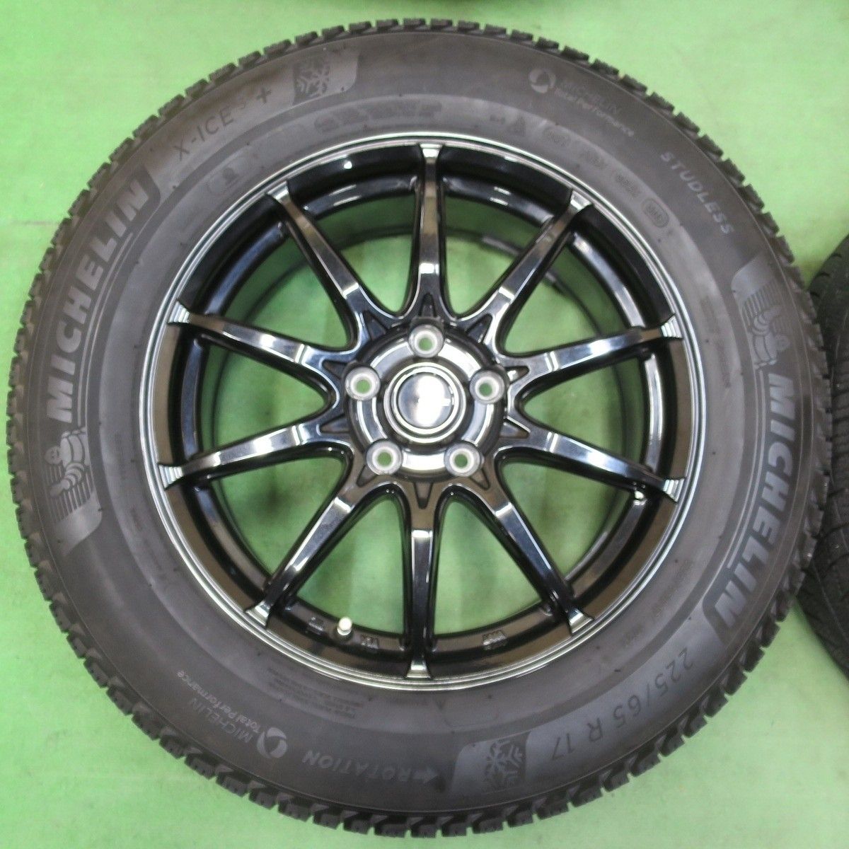 【美品！】225/65R17 スタッドレス【バリ溝】 バリ溝！キレイ！9分☆G-SPEED スタッドレス 225/65R17