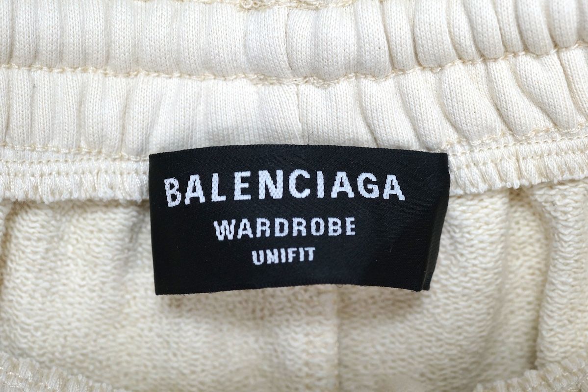 BALENCIAGA バレンシアガ キャンペーンロゴスウェットロングパンツ