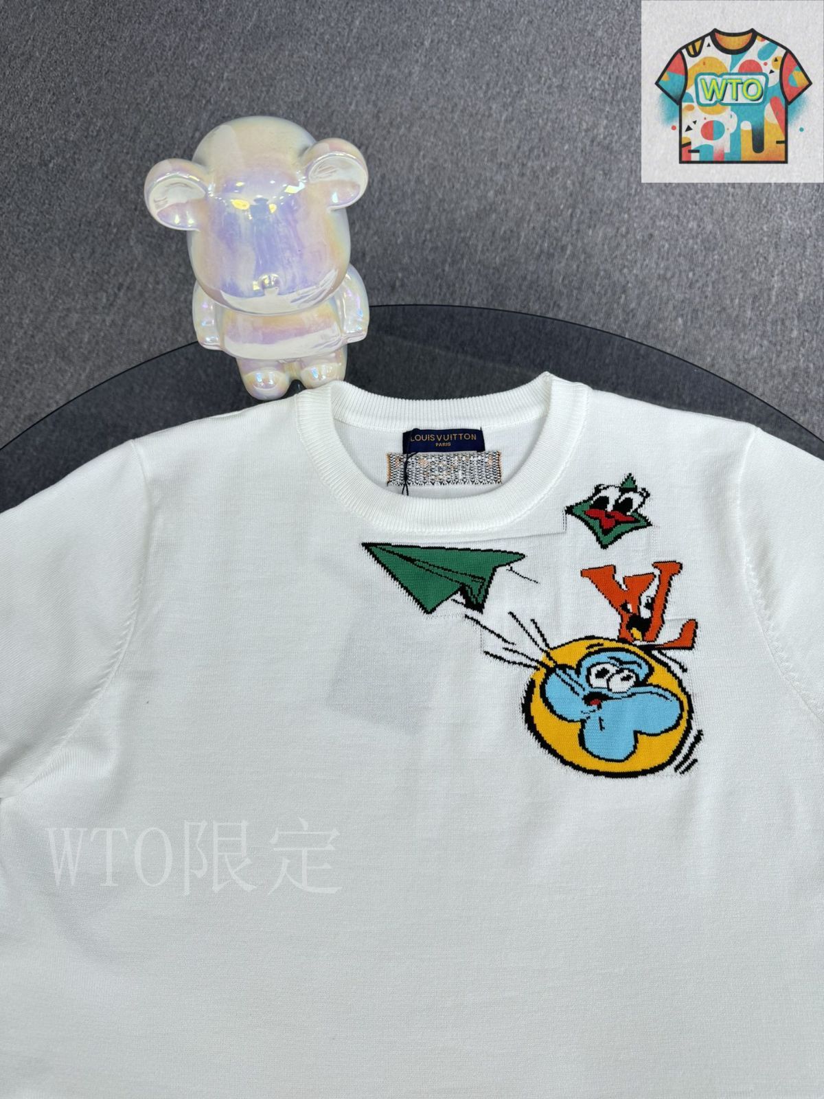 今日特価】Louis Vuitton 小飛行機 ニット T シャツ-2 - メルカリ