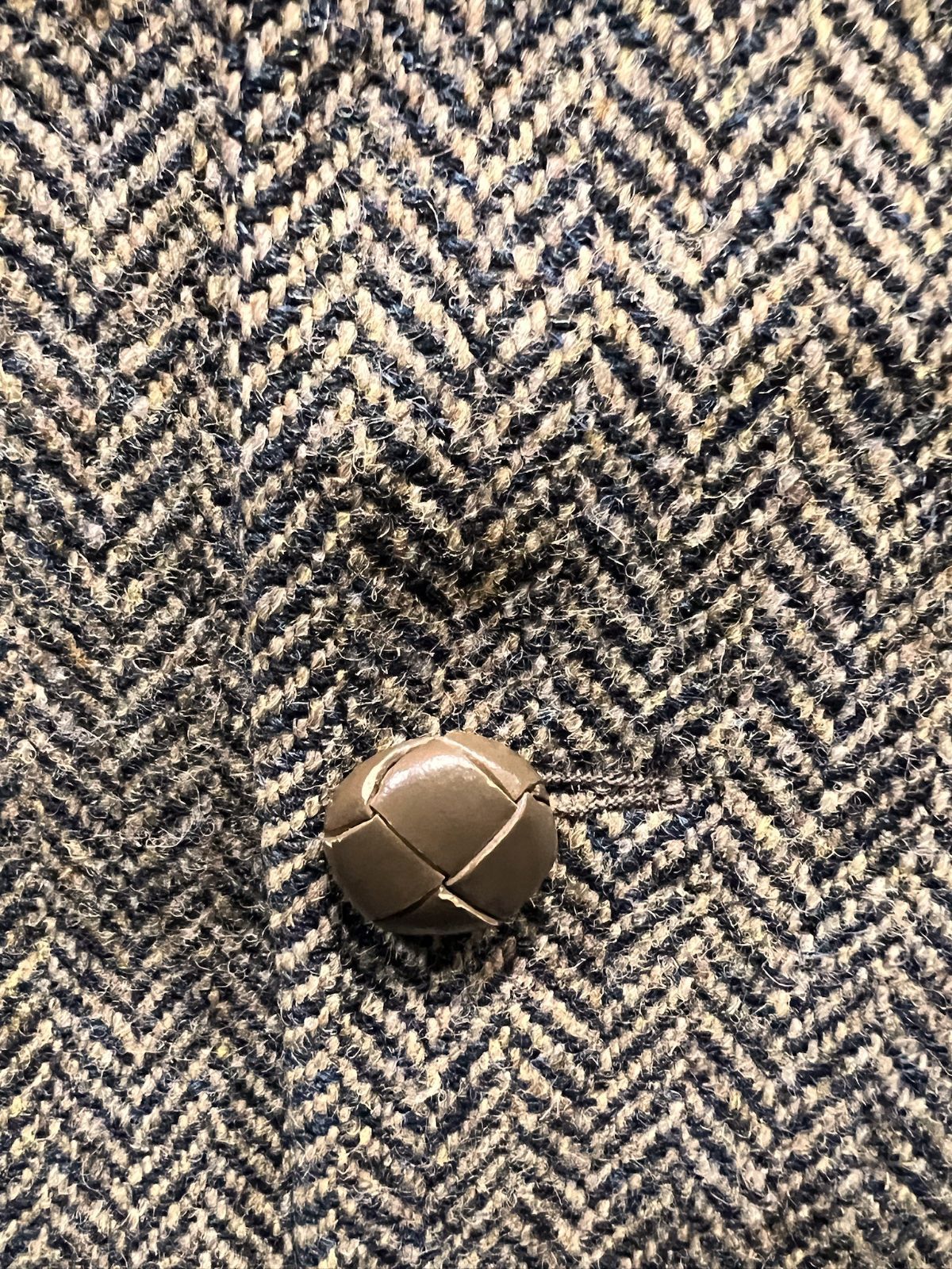 美品 英国製 マレンゴ X トゥモローランド BLUE BOAT ハリスツイード