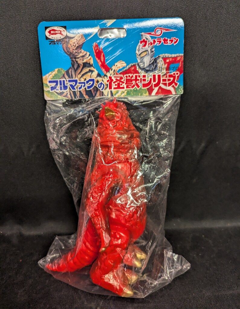 ブルマァク ブルマァクの怪獣シリーズ ウルトラセブン パンドン レッド 復刻版