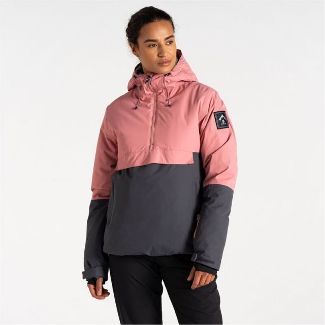 【送料無料】 デアツービー レディース ジャケット・ブルゾン アウター Snowburst Overhead Waterproof Jacket DstRo/EbGrey