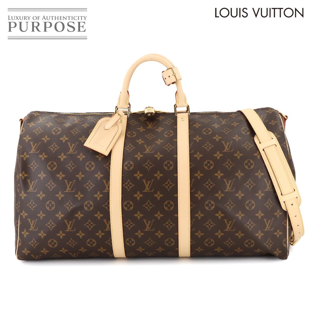 ルイ ヴィトン LOUIS VUITTON モノグラム キーポル バンドリエール 55 2way ボストン ショルダー バッグ M41414 90276898