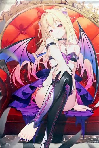 【中古】タペストリー テラコマリ・ガンデスブラッド 描き下ろし差分イラストB2タペストリー 「ライトノベル ひきこまり吸血姫の悶々 第10巻」 とらのあな有償特典