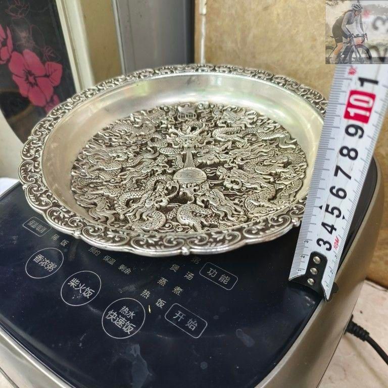 銅細工 九龍皿 書道具 文房具 装飾品 工芸品 美術品 置物 銅細工 九龍皿 書道具 文房具 装飾品 工芸品 美術品 置物 - メルカリ