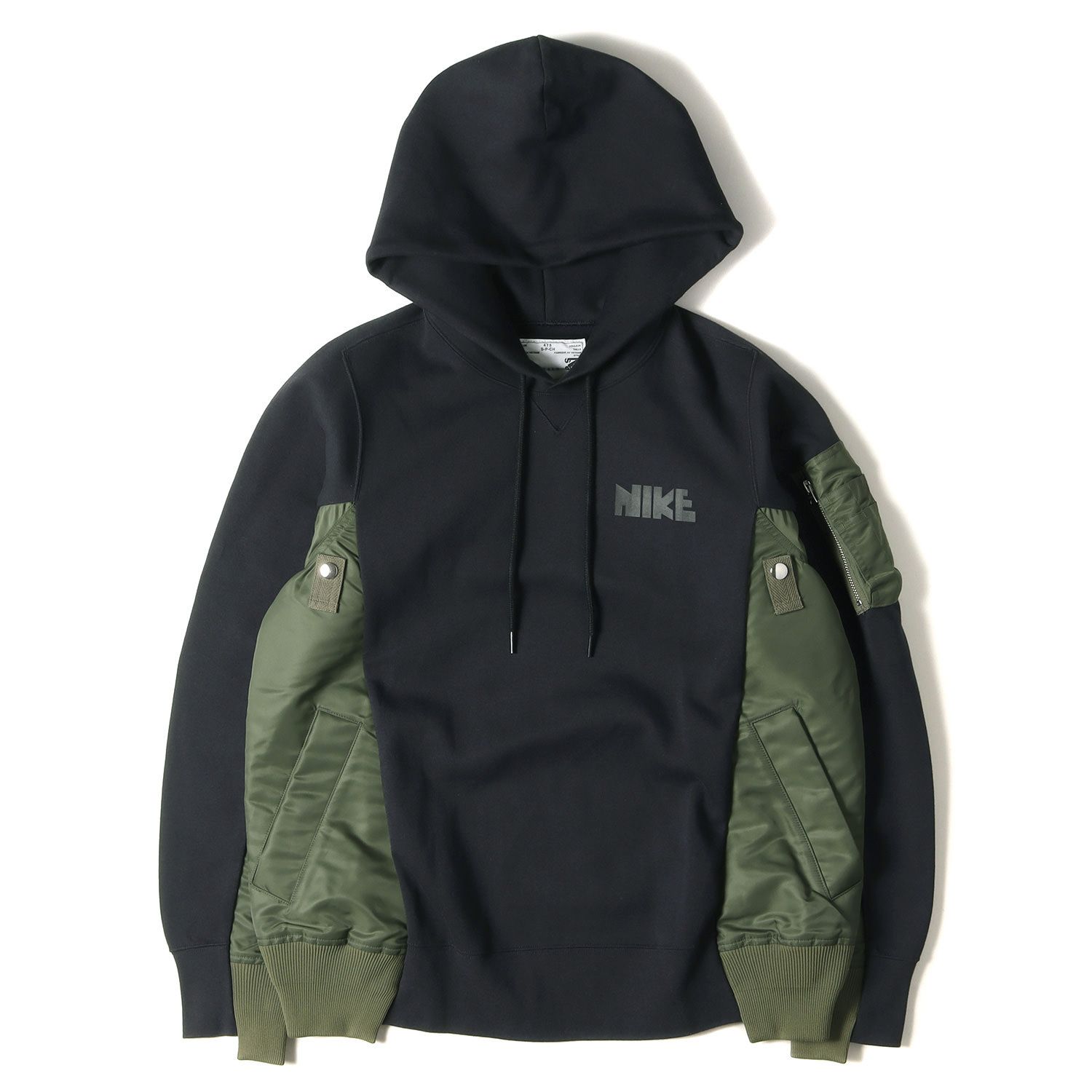 最安値挑戦！ sacai nike MA-1 パーカー フーディ トップス